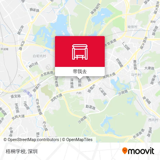 梧桐学校地图