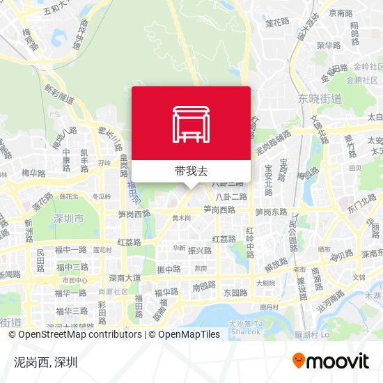 泥岗西地图