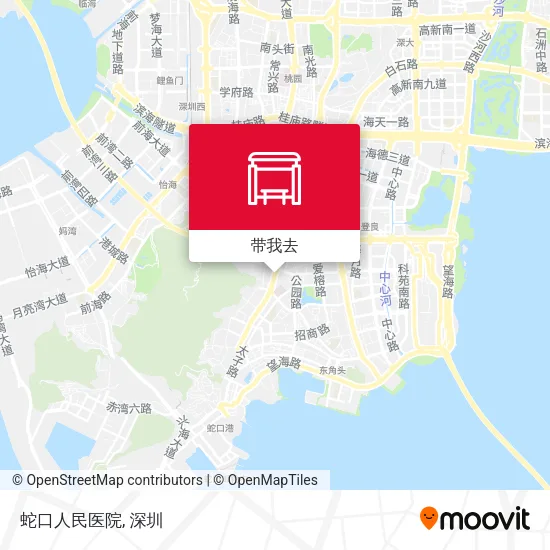 蛇口人民医院地图