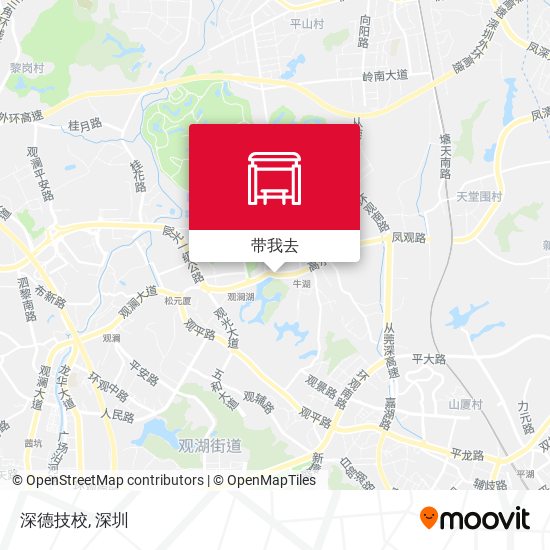 深德技校地图