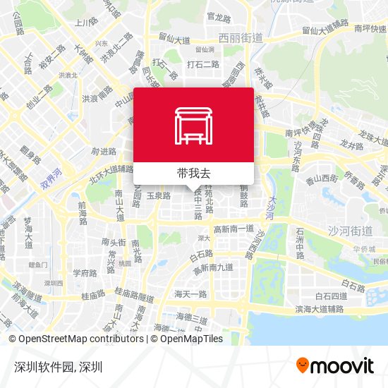 深圳软件园地图