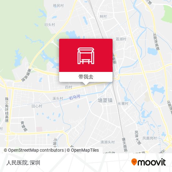 人民医院地图