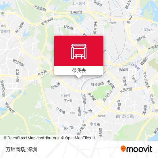 万胜商场地图