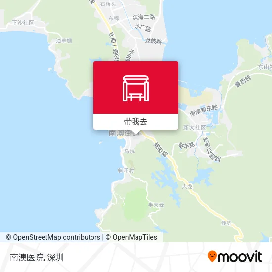南澳医院地图