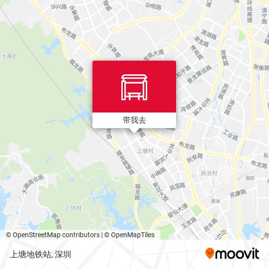 上塘地铁站地图