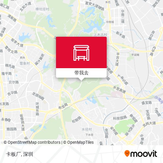 卡板厂地图