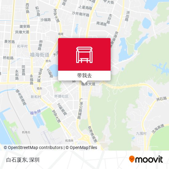 白石厦东地图