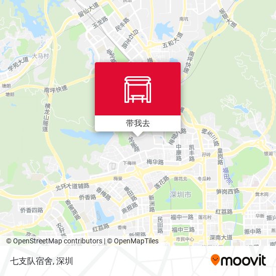 七支队宿舍地图