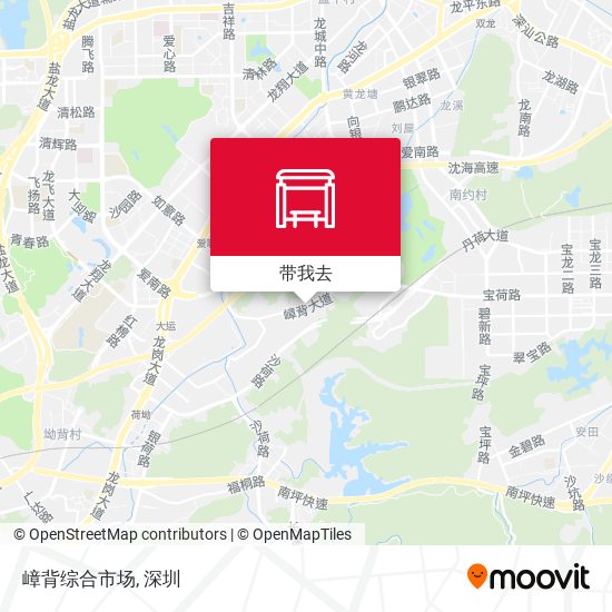 嶂背综合市场地图