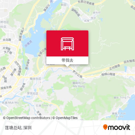 莲塘总站地图