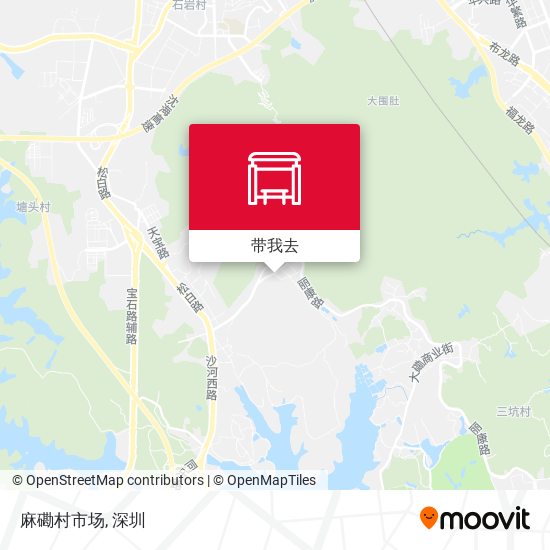 麻磡村市场地图