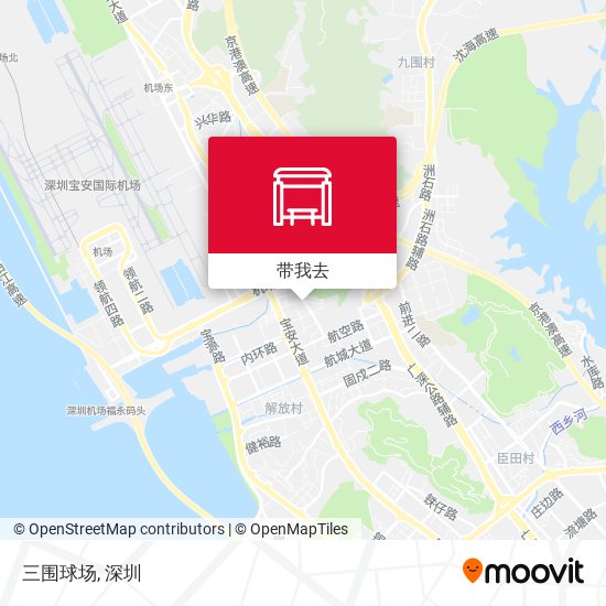 三围球场地图