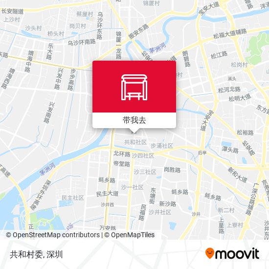 共和村委地图