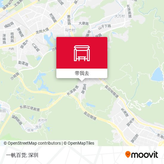 一帆百货地图