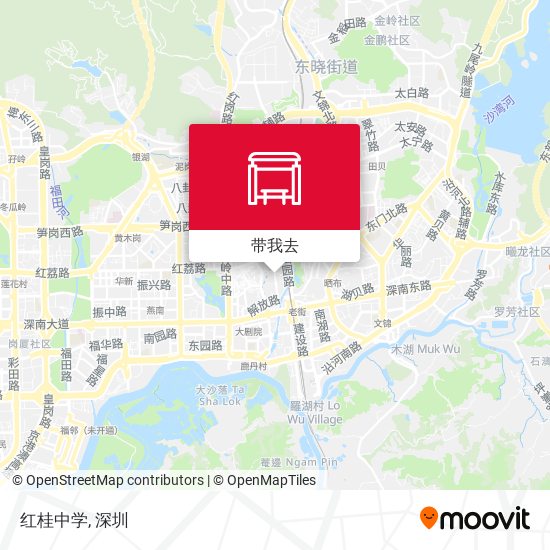 红桂中学地图