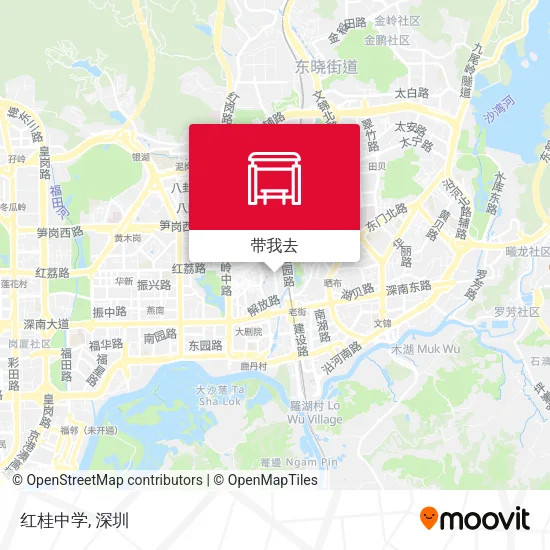 红桂中学地图