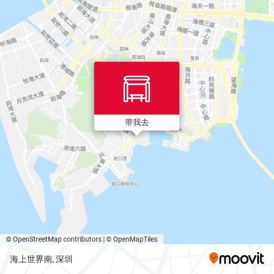 海上世界南地图
