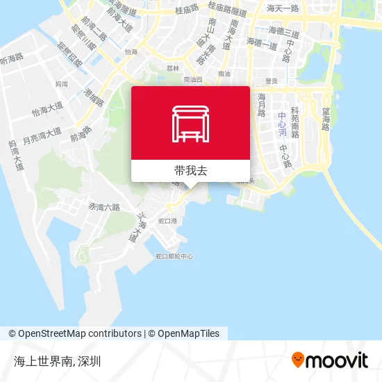 海上世界南地图