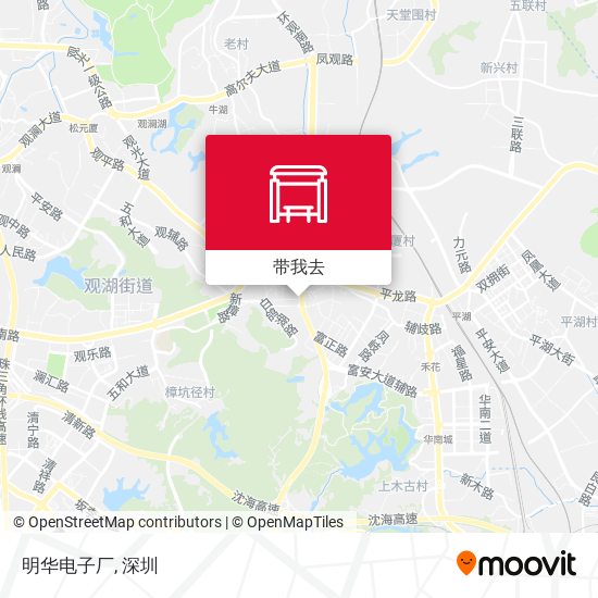 明华电子厂地图
