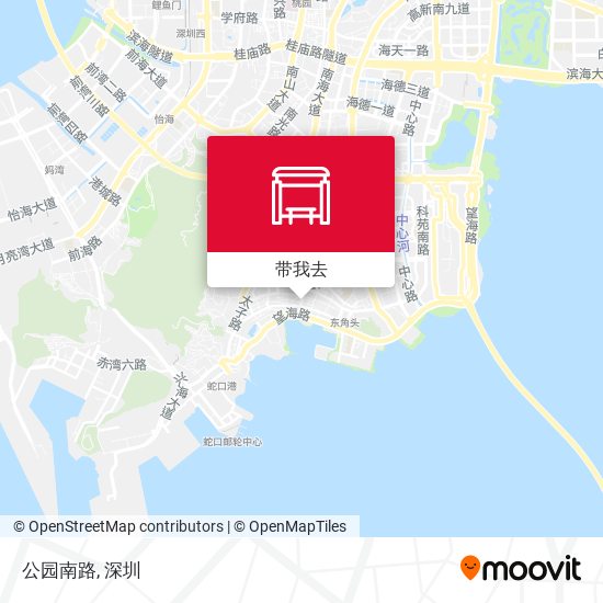 公园南路地图