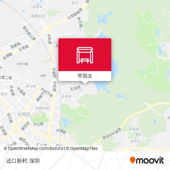 迳口新村地图