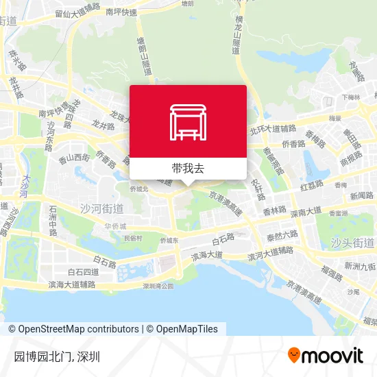园博园北门地图