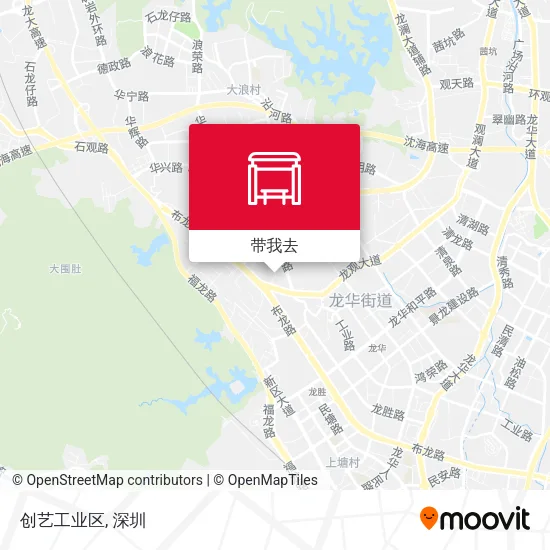 创艺工业区地图