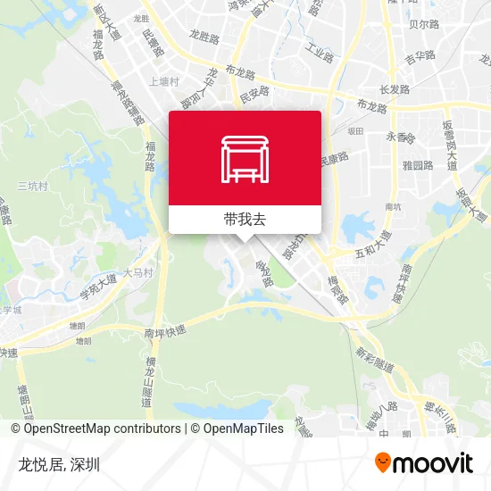 龙悦居地图