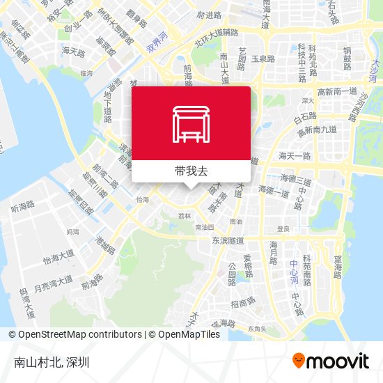 南山村北地图