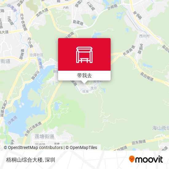 梧桐山综合大楼地图