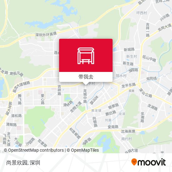 尚景欣园地图