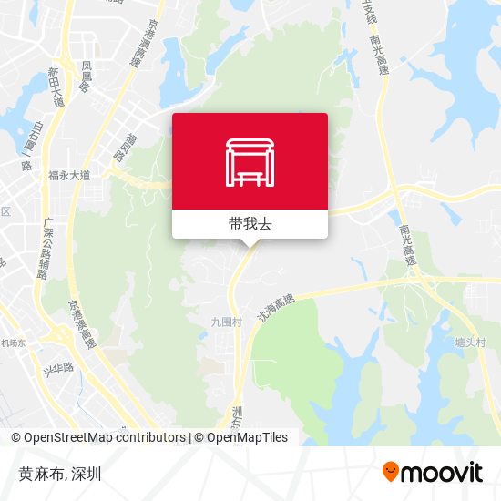 黄麻布地图