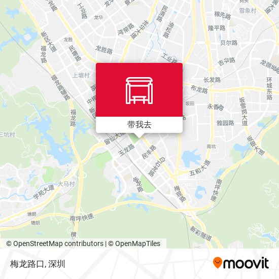 梅龙路口地图