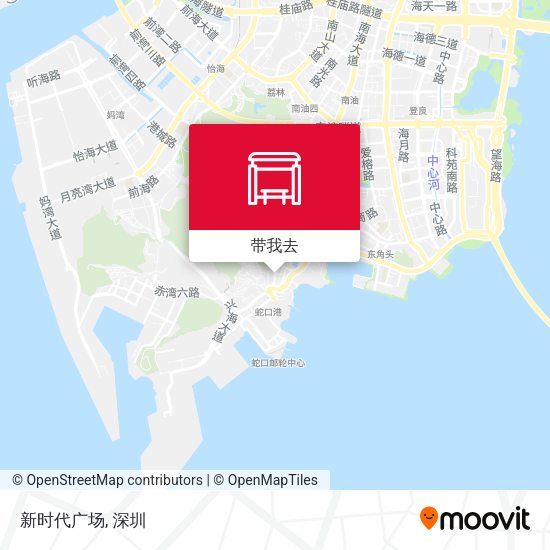 新时代广场地图