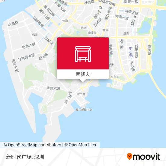 新时代广场地图
