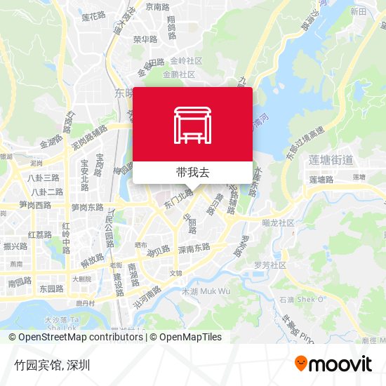 竹园宾馆地图