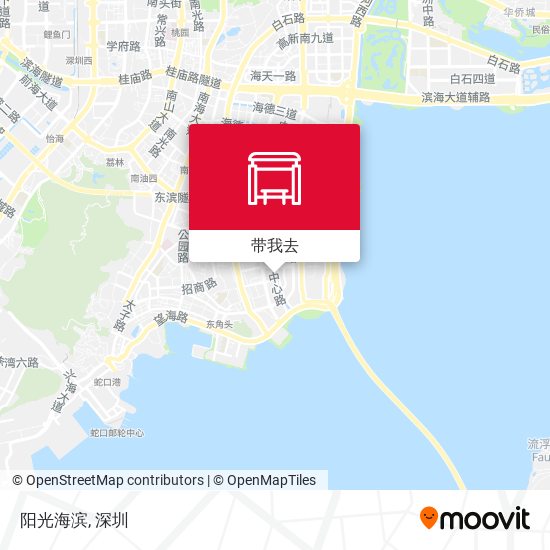 阳光海滨地图
