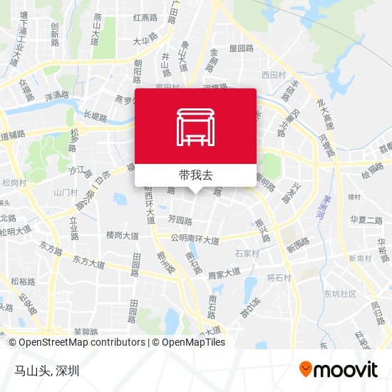 马山头地图