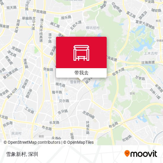 雪象新村地图