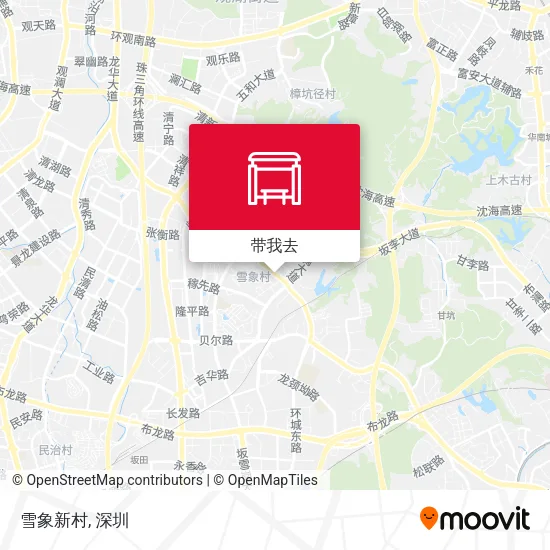 雪象新村地图