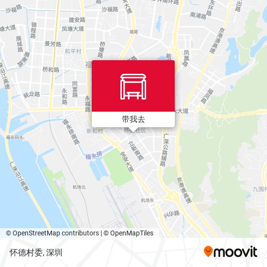 怀德村委地图