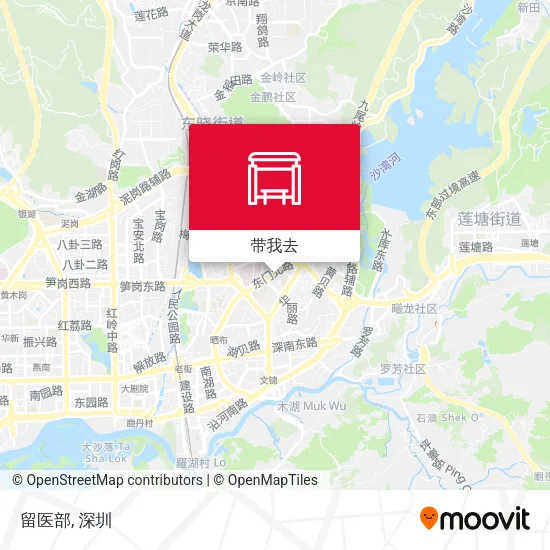 留医部地图