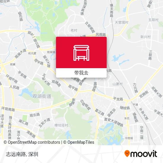 志远南路地图