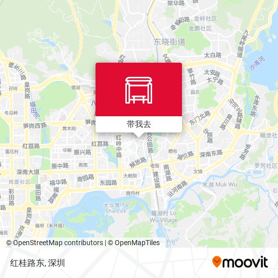 红桂路东地图