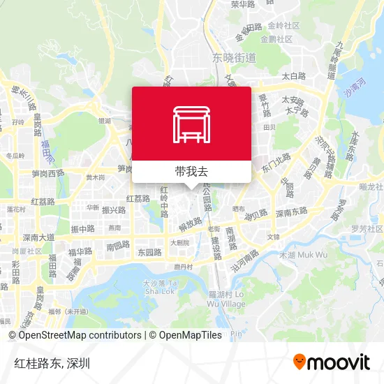 红桂路东地图