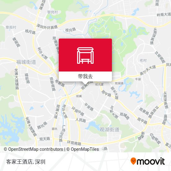 客家王酒店地图