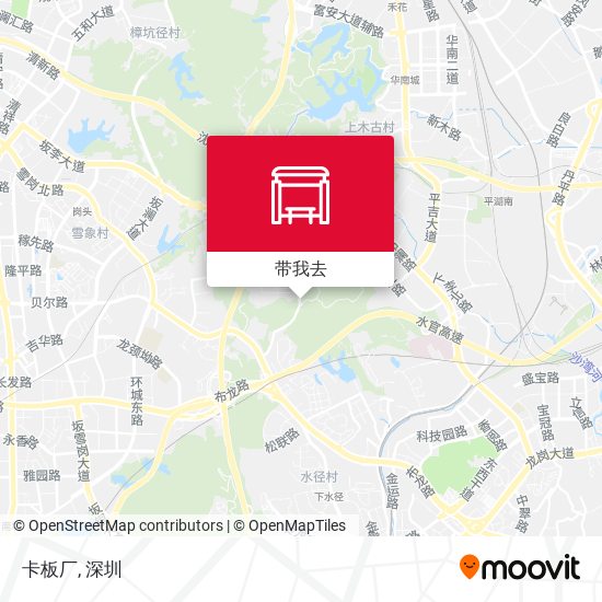 卡板厂地图