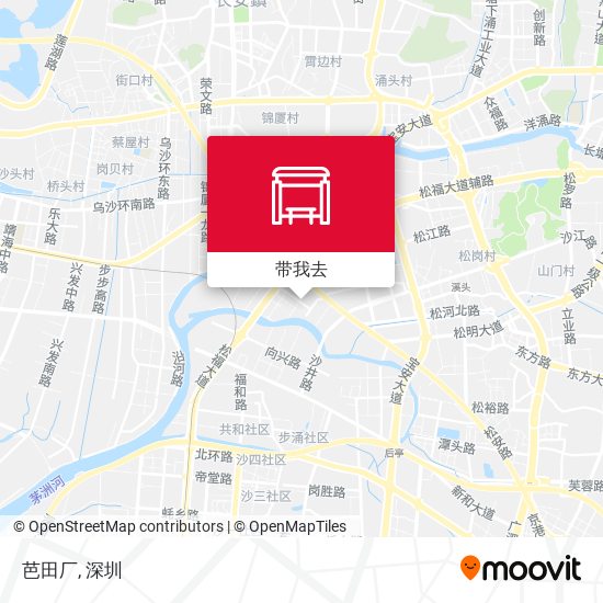 芭田厂地图