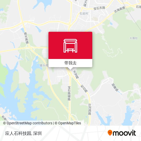 应人石科技园地图