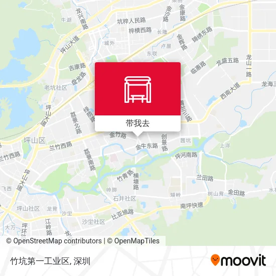 竹坑第一工业区地图